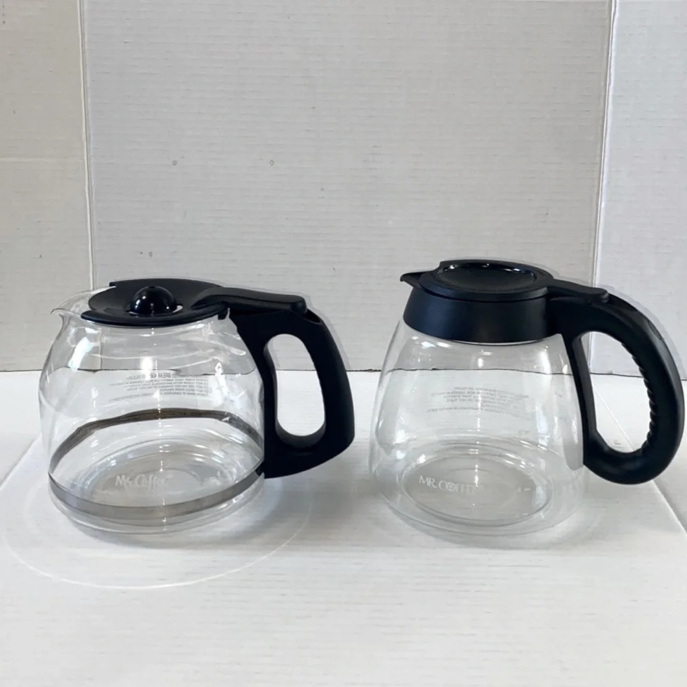 Mr. Coffee 12 Cup Carafe Coffee Pot Set of Two